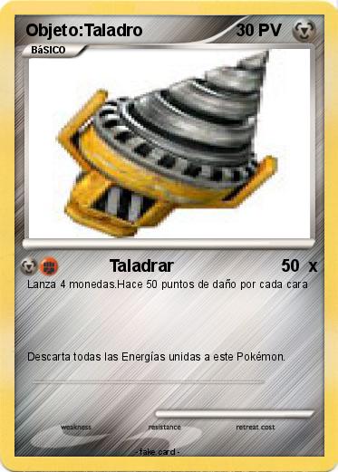 Pokemon Objeto:Taladro