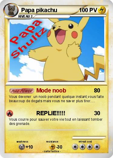 Pokemon Papa pikachu