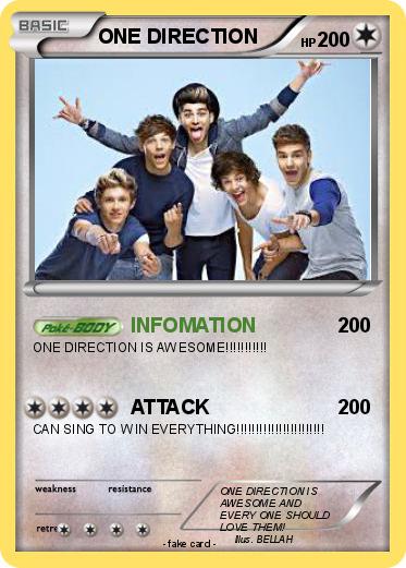 Pokemon ONE DIRECTION