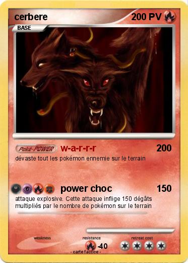 Pokemon cerbere