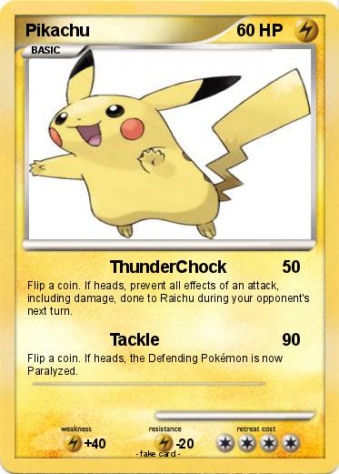 Pokemon Pikachu