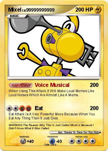 Pokemon Mixel