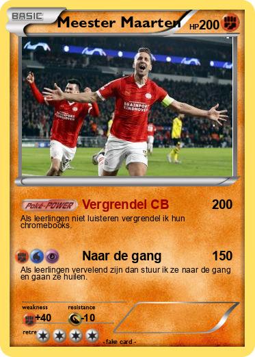 Pokemon Meester Maarten