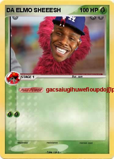 Pokemon DA ELMO SHEEESH