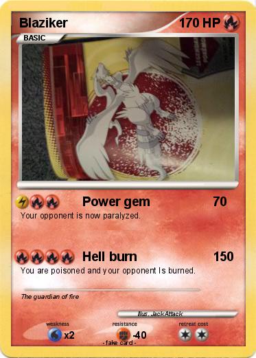 Pokemon Blaziker