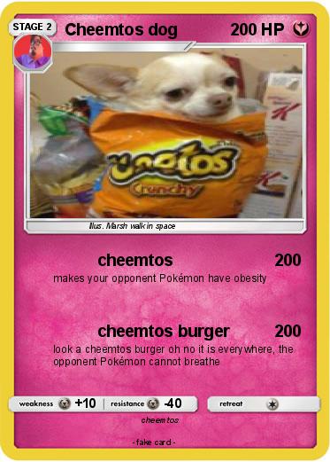 Pokemon Cheemtos dog