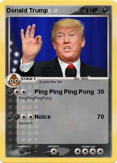 Pokemon Donald Trump