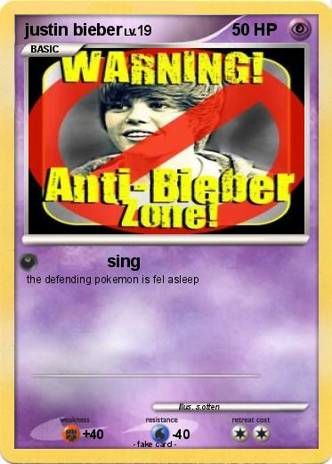 Pokemon justin bieber