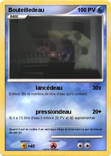 Pokemon Bouteilledeau