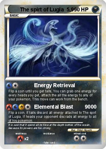 Pokemon The spirt of Lugia  5,9