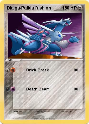 Pokemon Dialga-Palkia fushion
