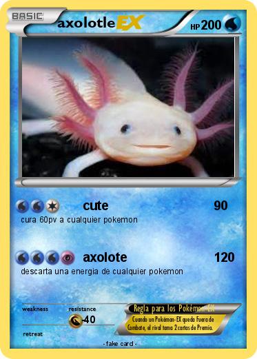 Pokemon axolotle