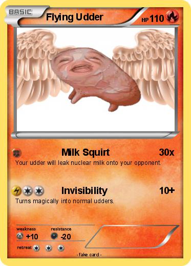 Pokemon Flying Udder