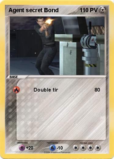 Pokemon Agent secret Bond