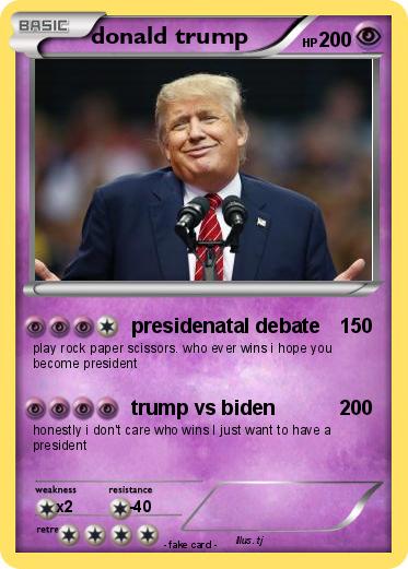 Pokemon donald trump