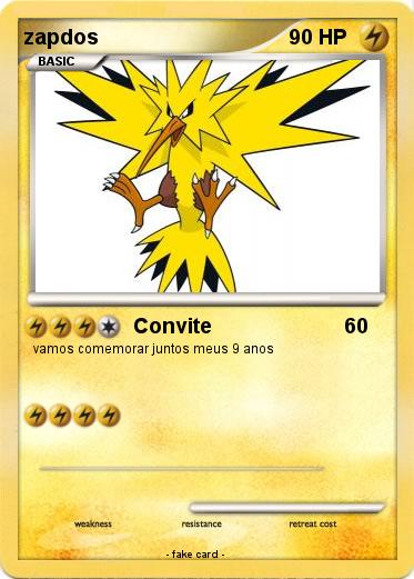 Pokemon zapdos