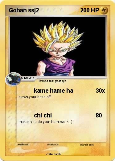 Pokemon Gohan ssj2
