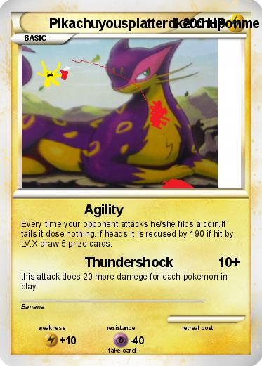 Pokemon Pikachuyousplatterdketchuponme