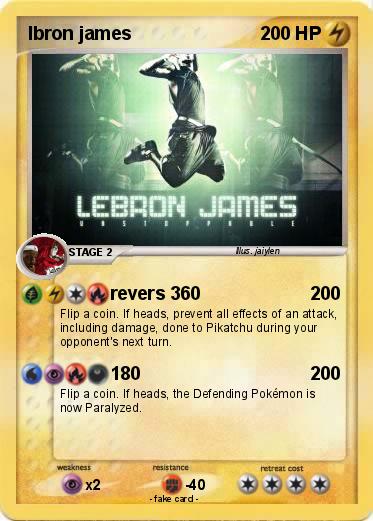 Pokemon lbron james