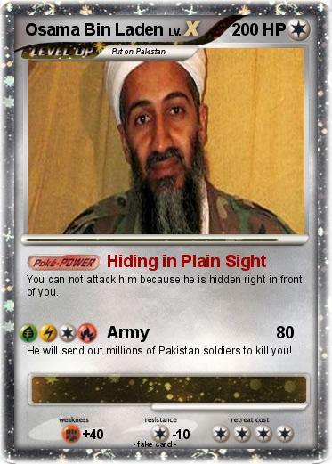 Pokemon Osama Bin Laden
