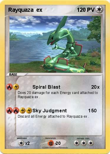 Pokemon Rayquaza  ex