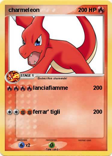 Pokemon charmeleon
