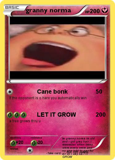 Pokemon granny norma