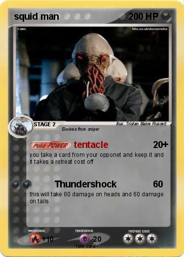 Pokemon squid man