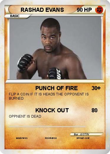 Pokemon RASHAD EVANS
