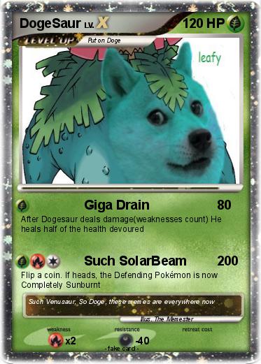 Pokemon DogeSaur