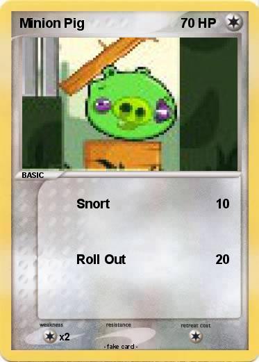 Pokemon Minion Pig