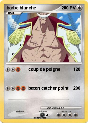 Pokemon barbe blanche
