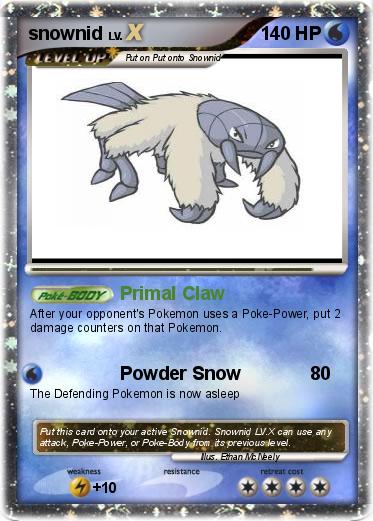 Pokemon snownid