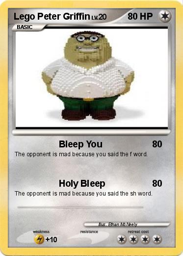 Pokemon Lego Peter Griffin