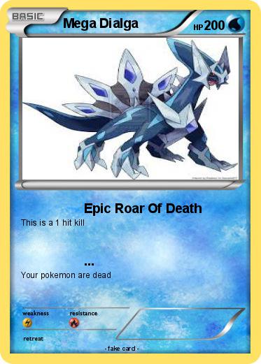 Pokemon Mega Dialga