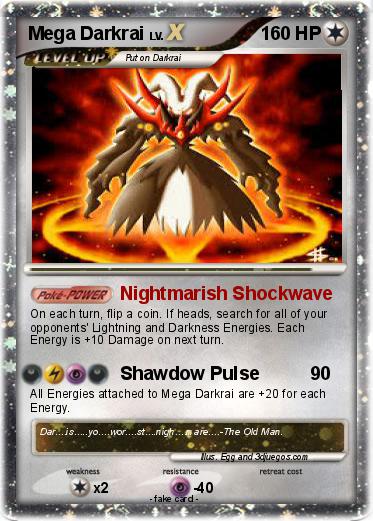 Pokemon Mega Darkrai