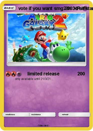 Pokemon vote if you want smg2 in 3d all stars