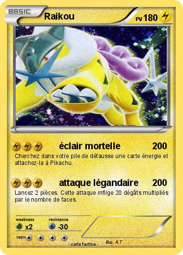 Pokemon Raikou