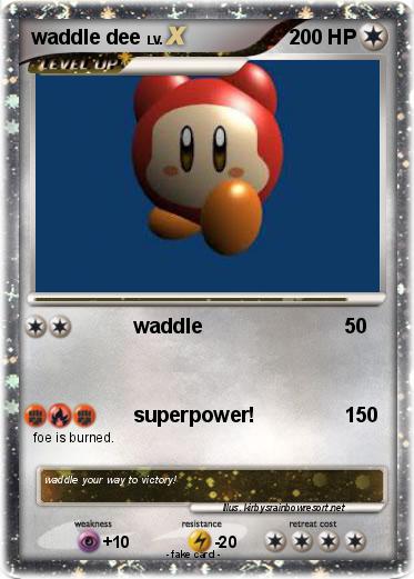 Pokemon waddle dee