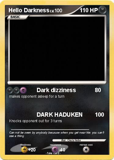 Pokemon Hello Darkness