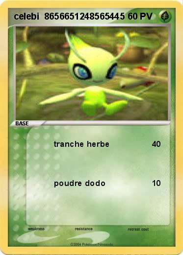 Pokemon celebi  8656651248565445