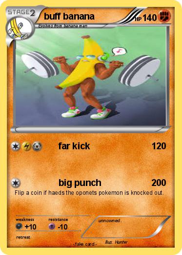 Pokemon buff banana