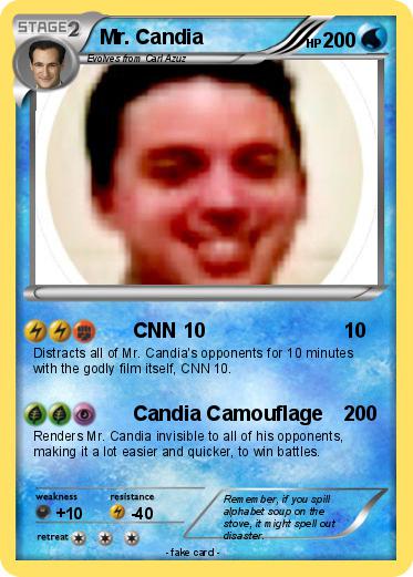Pokemon Mr. Candia