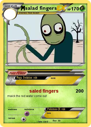 Pokemon salad fingers