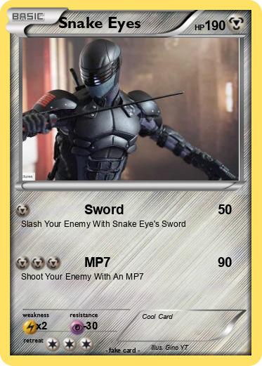 Pokemon Snake Eyes