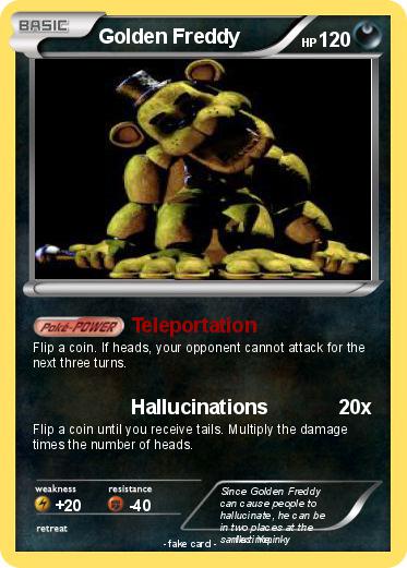 Pokemon Golden Freddy