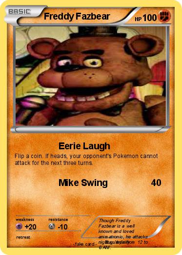 Pokemon Freddy Fazbear