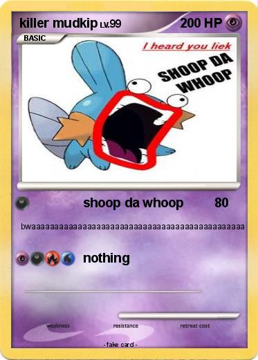 Pokemon killer mudkip
