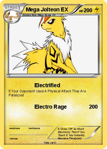 Pokemon Mega Jolteon EX