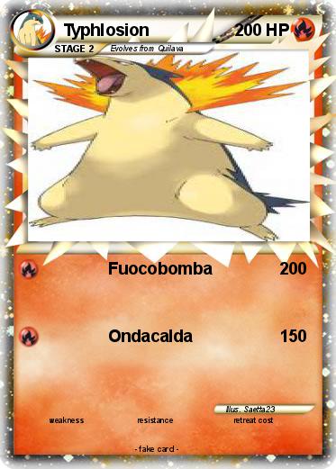Pokemon Typhlosion